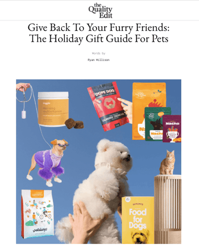 The Quality Edit: The Holiday Gift Guide for Pets